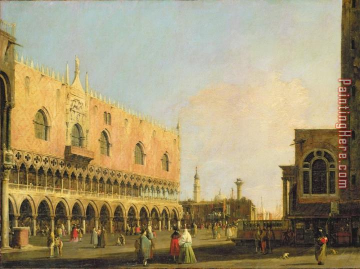 Canaletto View of the Piazzetta San Marco Looking South